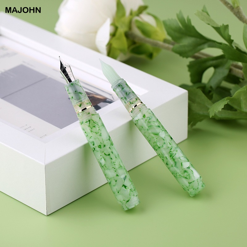 Stationery Supplies Business - MAJOHN N8樹脂ガラスディップペンインクペン手作りペン先ビジネスライティング万年筆文房具オフィス学校用品