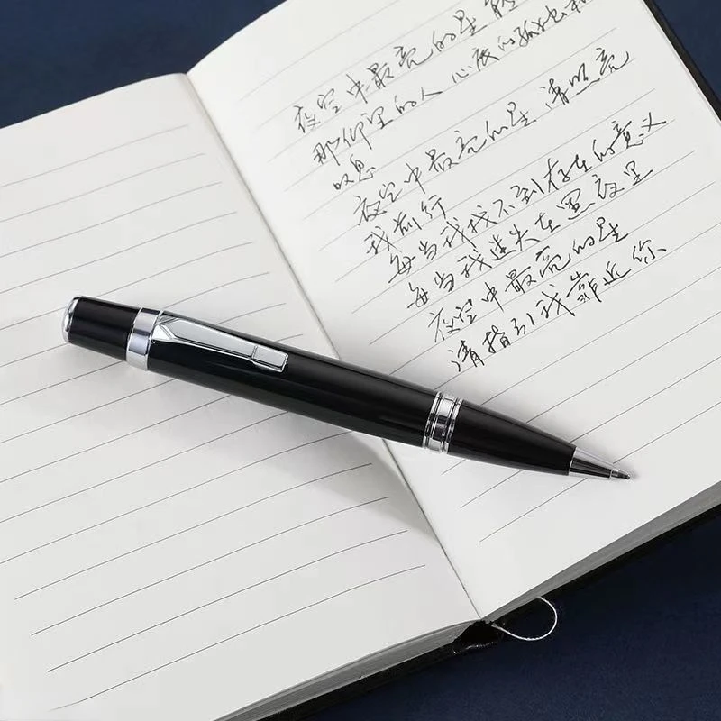 Stationery Supplies Business - ホットショート Luxuris ライターズローラーボールペン金属ゲルペン高品質 0.5 ミリメートルペン先ビジネス文具筆記事務用品ペン