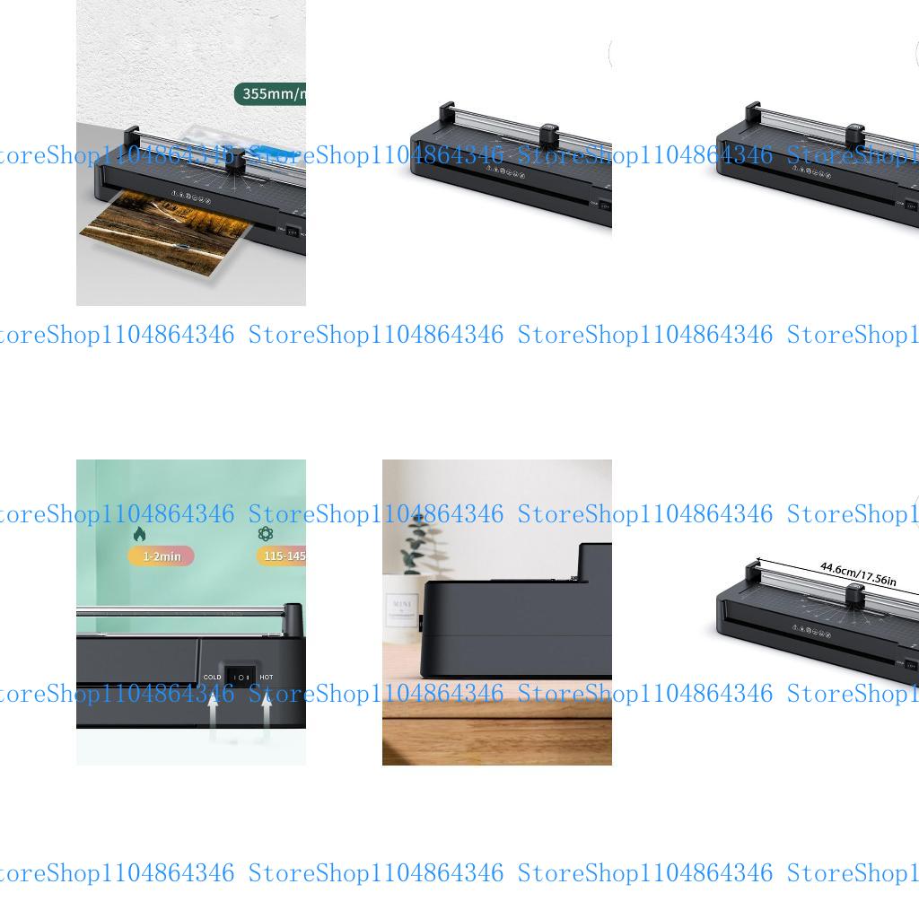 Document Laminator Pouch - 5ASD 2 in 1ホットアンドコールドA3ラミネーターコーナーラウンドフォト/疑わしい/カードラミネーションホット＆コールドラミネート