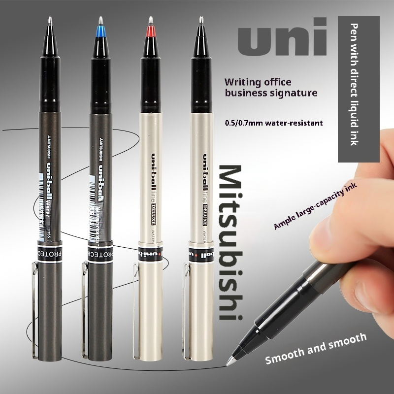 Pentel Pen Energel - 三菱ユニボール UB150/UB170 ローラーボールペン 0.5mm0.7mm コンフォートグリップ ブラック