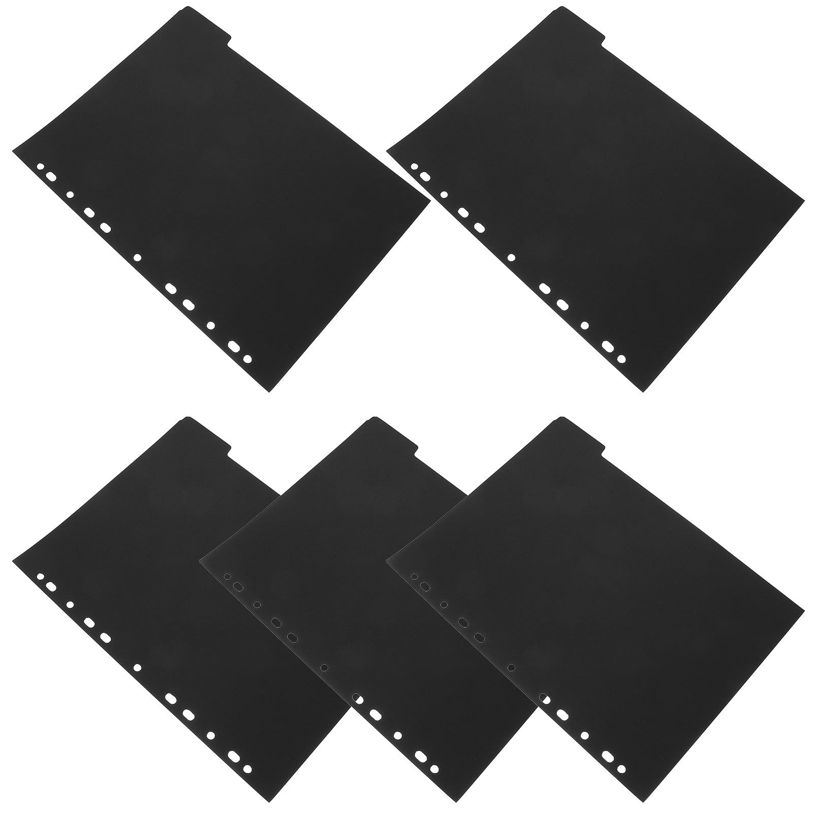 Index Tab Divider - A4バインダーディバイダー5枚セット、リングバインダー用インデックスディバイダー、ノートプランナーノートパッド、ルーズリーフペーパーディバイダータブ、ページマーカー