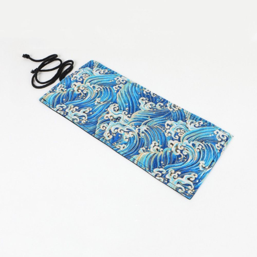 Pen Pouch Roll - 12/24/36/48/72 穴学用品ペンバッグロールアップメイクアップラップペンカーテンケース鉛筆バッグ収納ポーチ