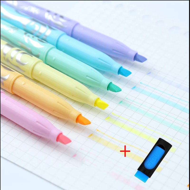 Pilot Pen Frixion - パイロット冷蔵庫-消去可能なペン,学校用感熱ペン,6本