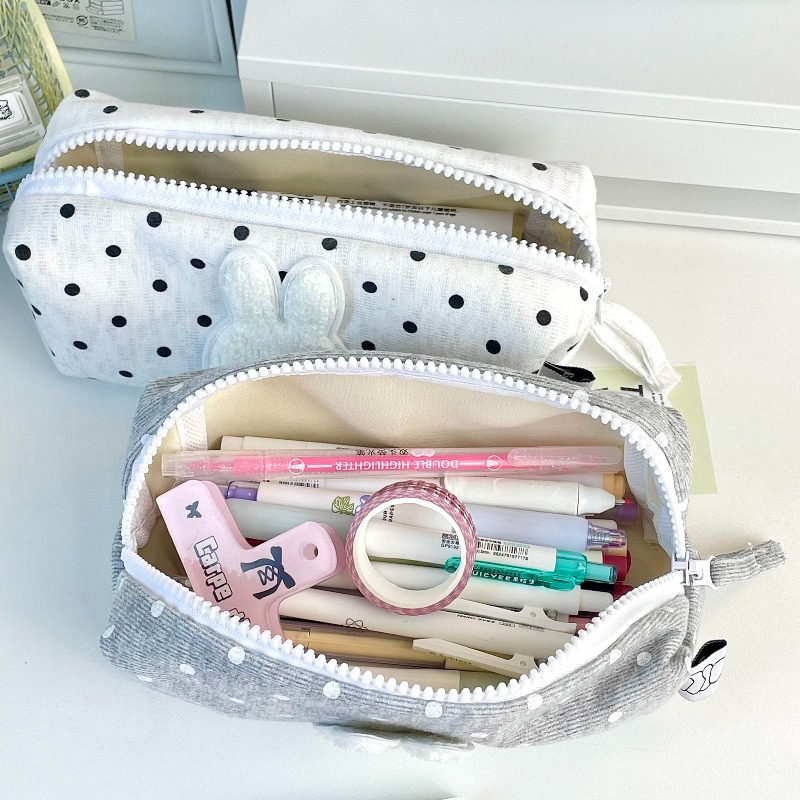 ミッフィーウサギのかわいいクリエイティブな漫画柄の学習文具、 - Pencil Case Large のレビューと価格