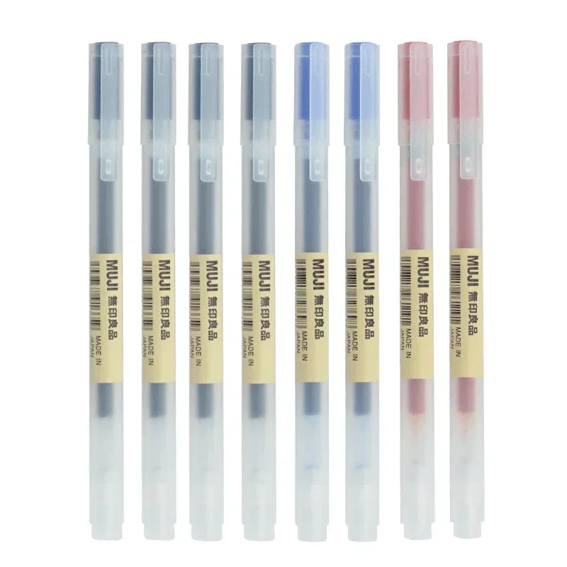 6/8 ピース/セット MUJIs ゲルペン黒/赤/青 0. - Muji Stationery Gel Pen のレビューと価格