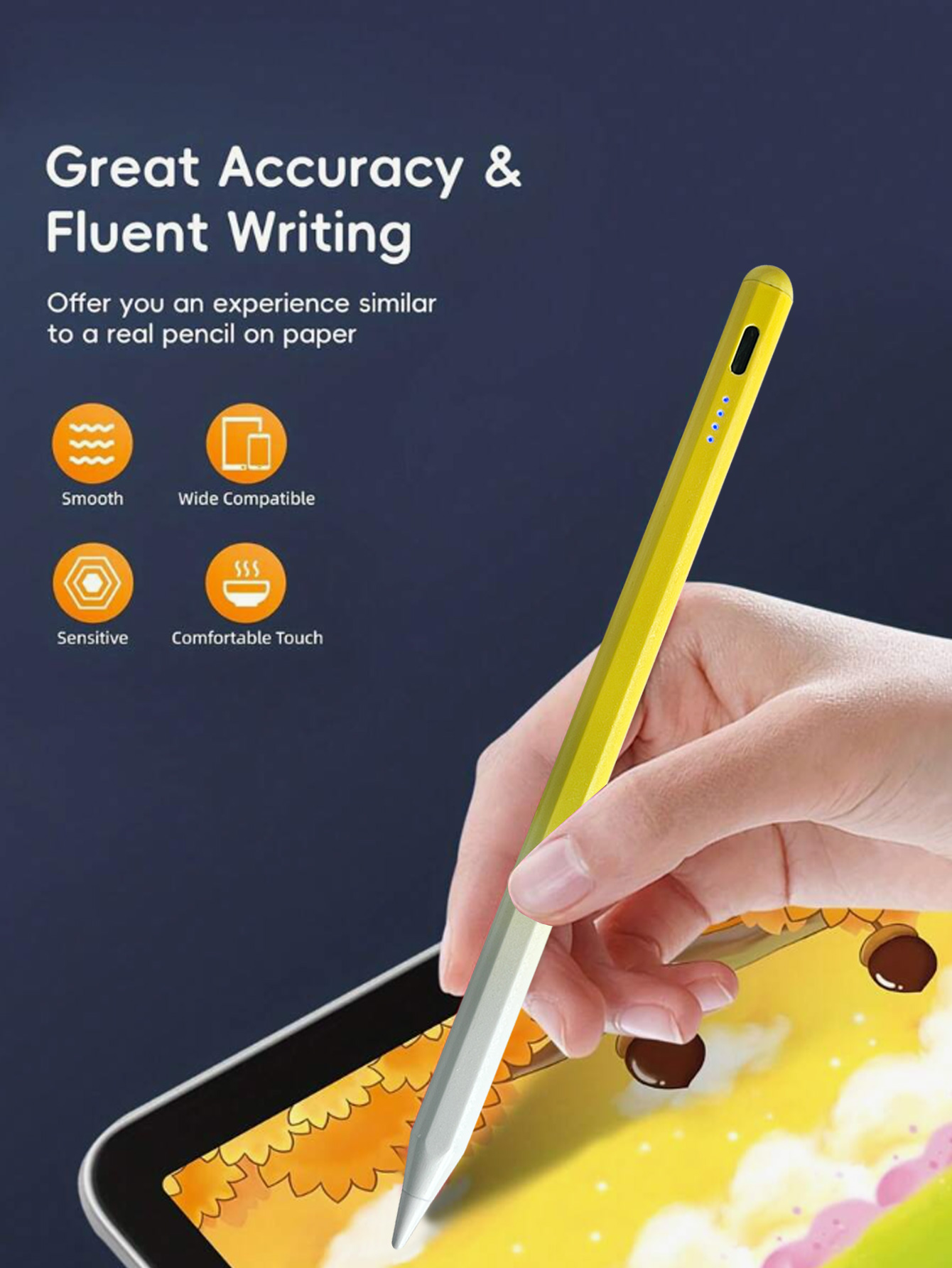 タブレット用新型ユニバーサルスタイラスペン、iPad用タッチ - Sticky Note Cube のレビューと価格