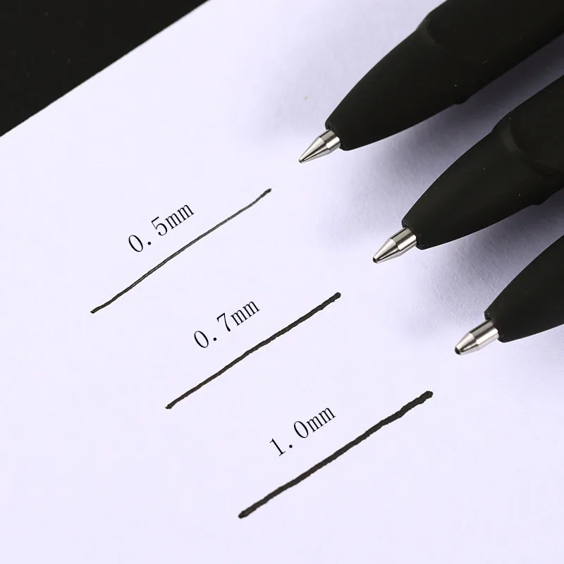 大容量オフィスジェルペン、筆記、学校、ビジネス用品用の署名ペ - Stationery Supplies Business のレビューと価格