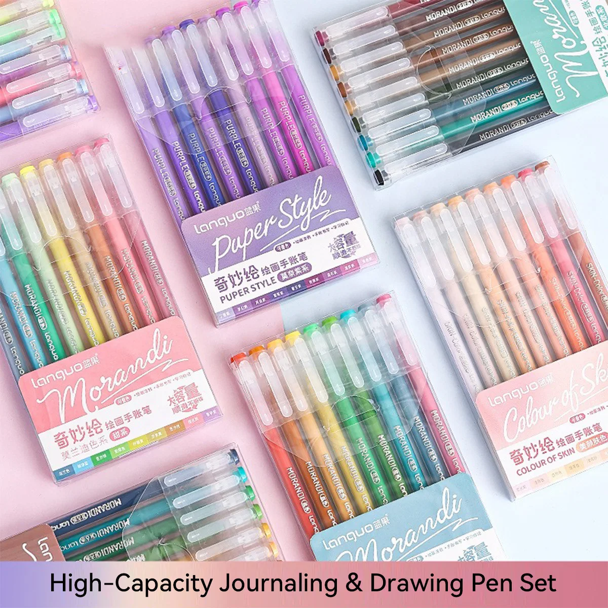 9本セット モランディカラー 0.5mm ゲルインクペン 学 - Gel Ink Pen Set のレビューと価格