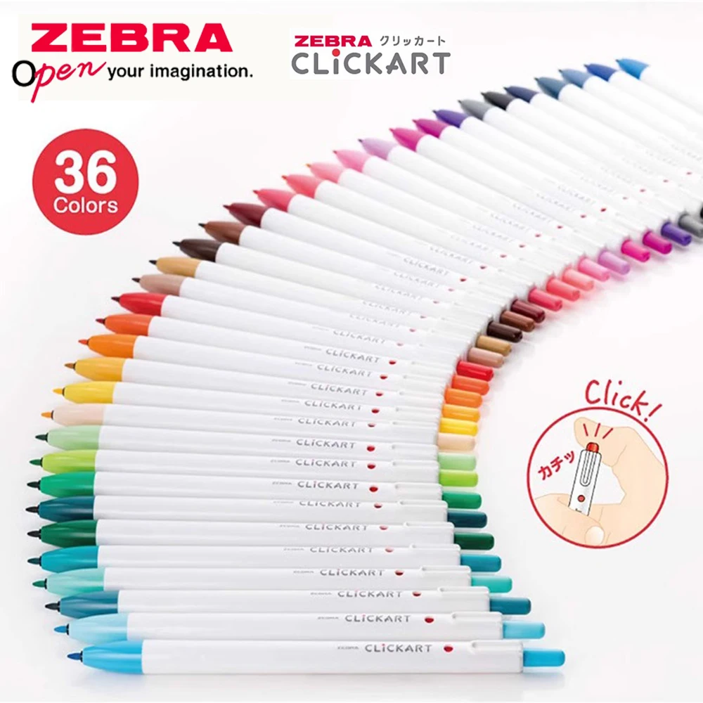 ゼブラ-クリックアート蛍光ペン、マーカー、マイルライナー、学 - Zebra Pen Mildliner のレビューと価格