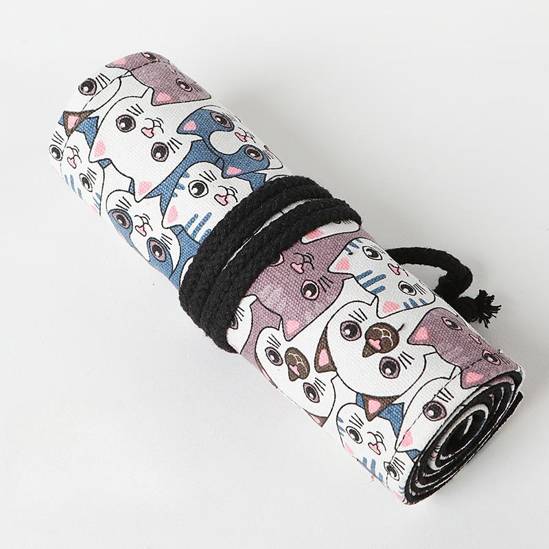 女の子と男の子のための学校の鉛筆ロールケース、ペンバッグ、文 - Pen Pouch Roll のレビューと価格