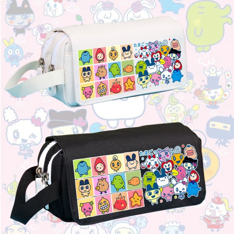 たまごっち クチパッチ ミミッチ マメッチ アニメ周辺機器  - Pencil Case Large のレビューと価格