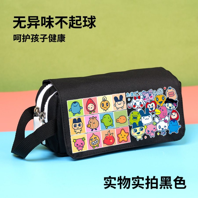 たまごっち クチパッチ ミミッチ マメッチ アニメ周辺機器  - Pencil Case Large のレビューと価格