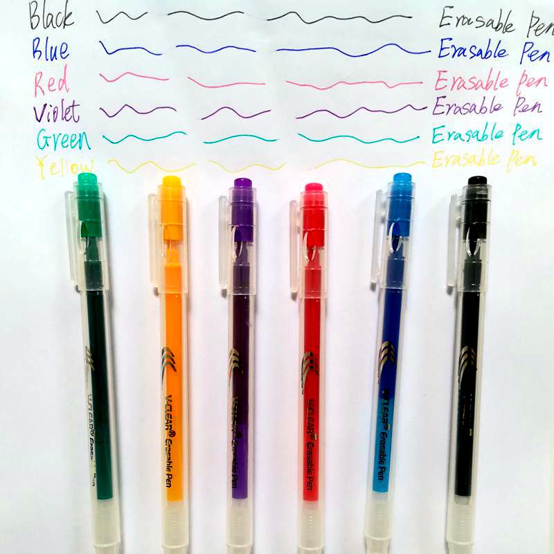 Vclear消去可能なペンフリクションリフィル、6色の文房具 - Pilot Pen Frixion のレビューと価格