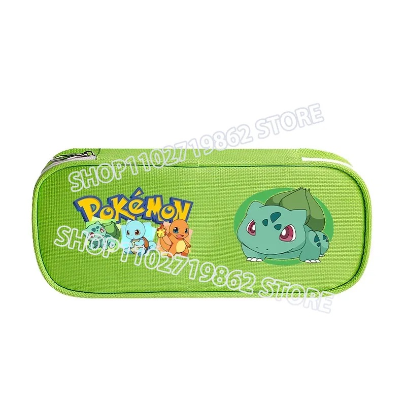ポケモンピカチュウ鉛筆ケースかわいい学生文具漫画アニメグラフ - Pencil Case Large のレビューと価格