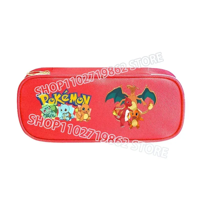 ポケモンピカチュウ鉛筆ケースかわいい学生文具漫画アニメグラフ - Pencil Case Large のレビューと価格