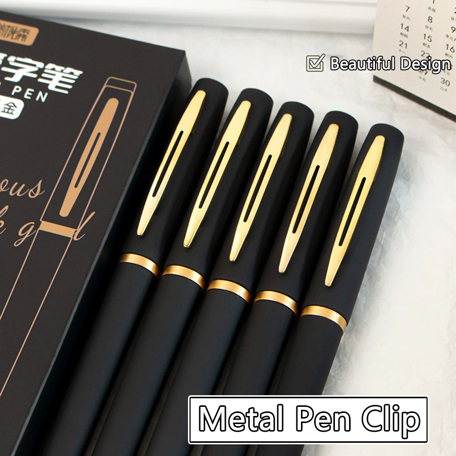5 ピース/パック大容量ゲルペン 0.5/0.7/1.0 ミ - Stationery Supplies Business のレビューと価格