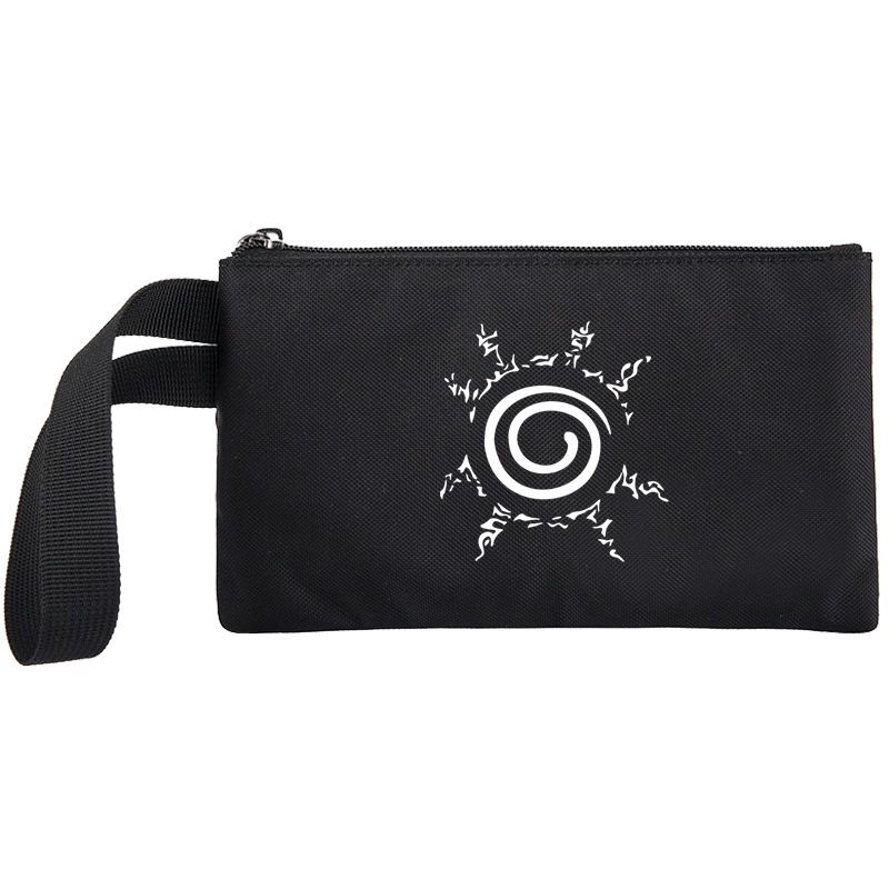 ナルト文具バッグ うちはサスケ かわいい漫画風 大容量ポータ - Pencil Case Large のレビューと価格