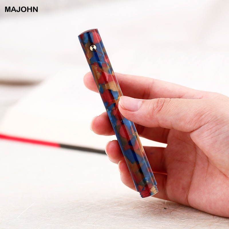 MAJOHN N8樹脂ガラスディップペンインクペン手作りペン - Stationery Supplies Business のレビューと価格