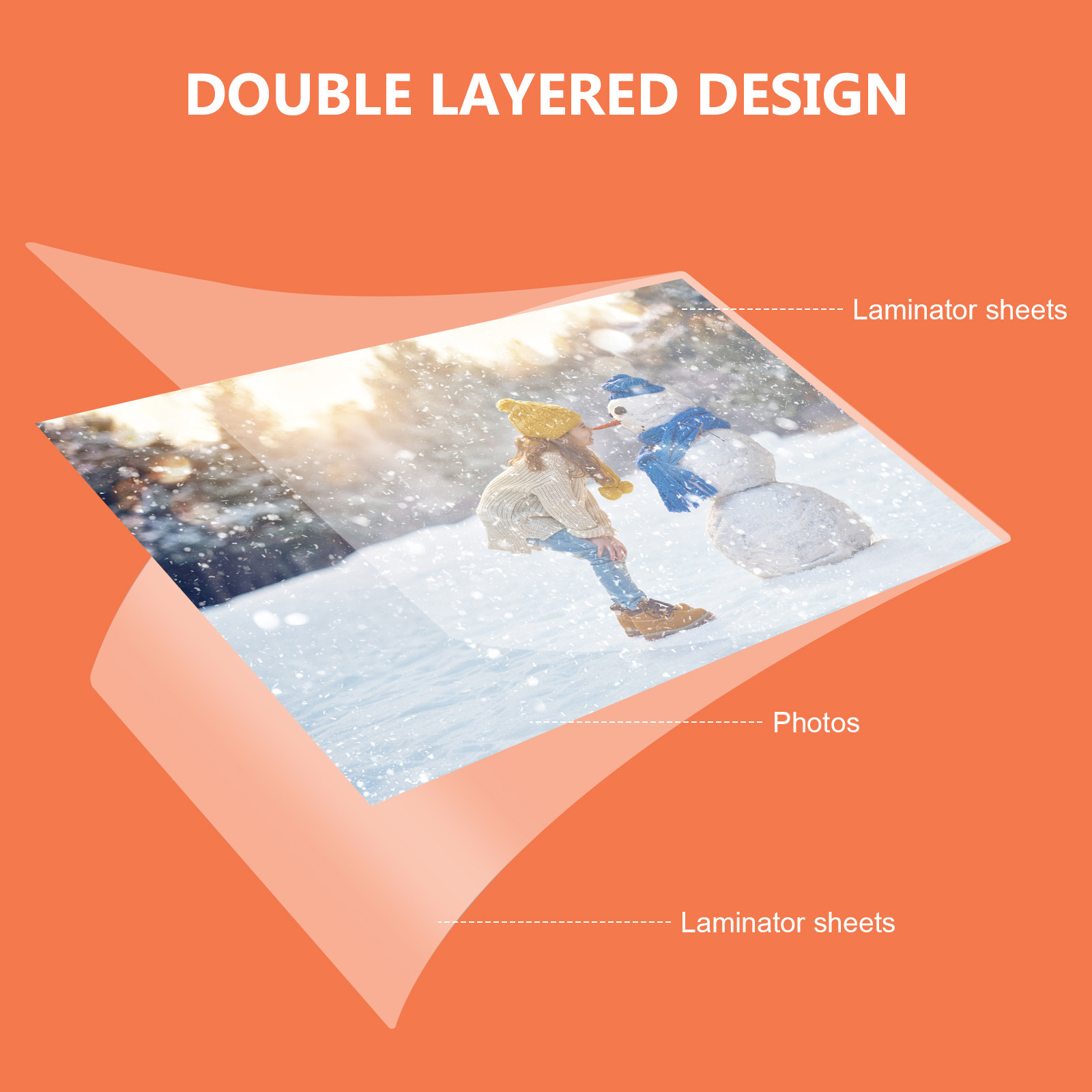 100 個透明ラミネートシート熱ラミネートパウチ防水写真保護 - Document Laminator Pouch のレビューと価格