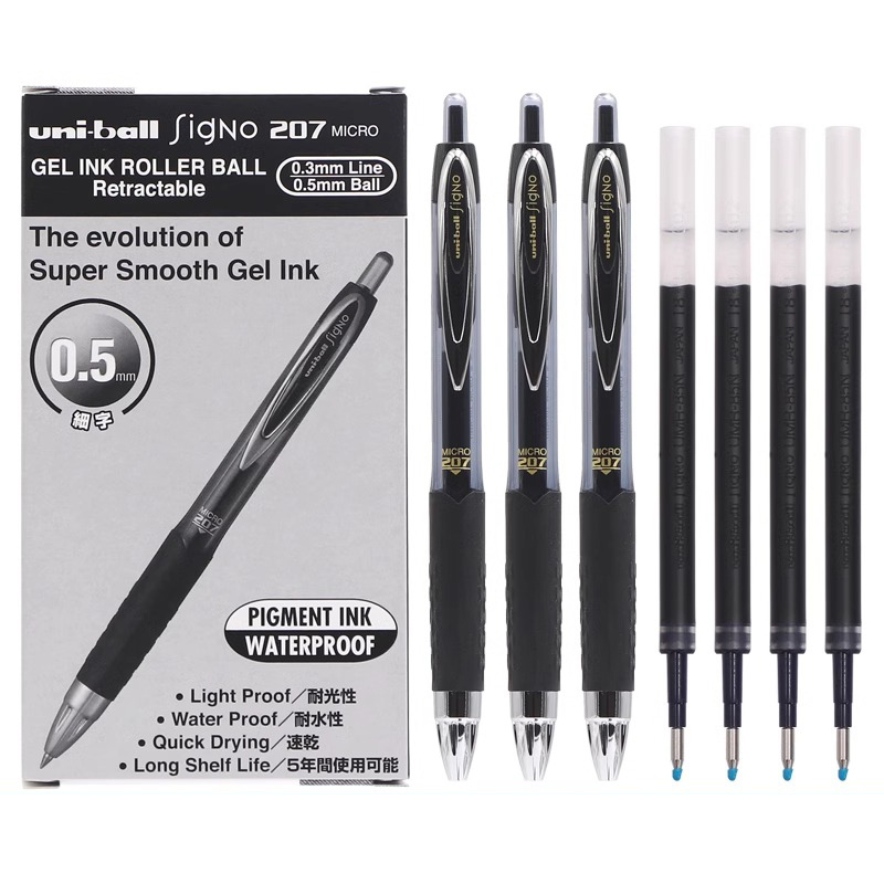 ユニボール 61256 シグノゲル 207 ローラーボール格 - Pentel Pen Energel のレビューと価格
