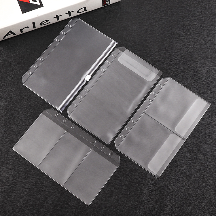A6 バインダーポケット予算作成用 6 穴現金封筒、6 リン - Portfolio Folder Zip のレビューと価格