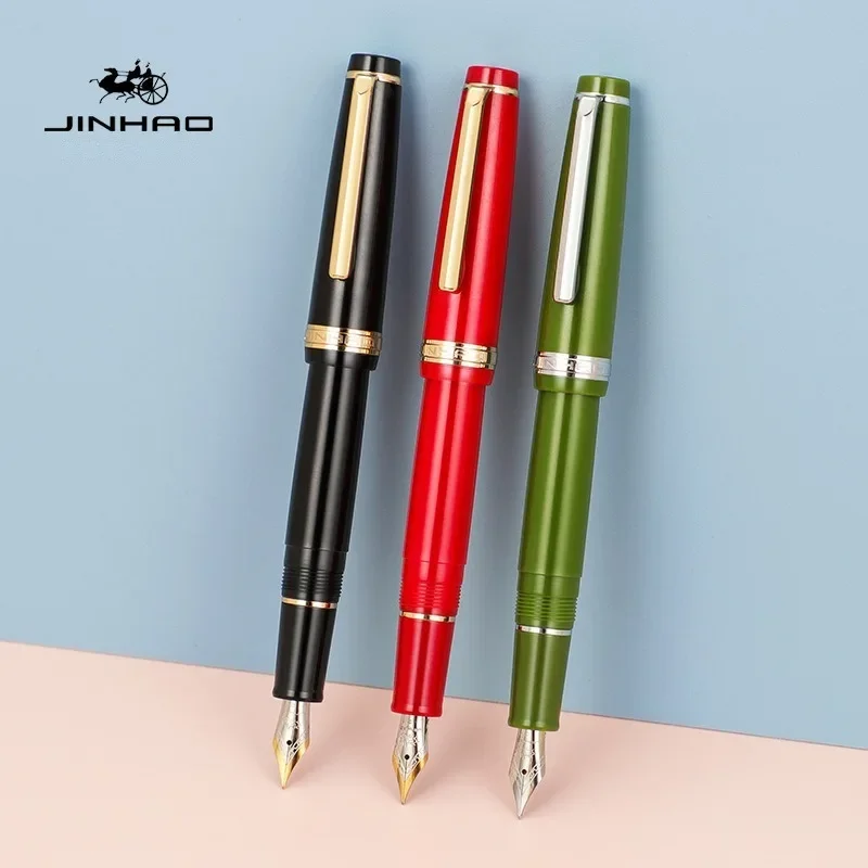 Jinhao 82 万年筆ゴールデンクリップ EF/F/M  - Stationery Supplies Business のレビューと価格