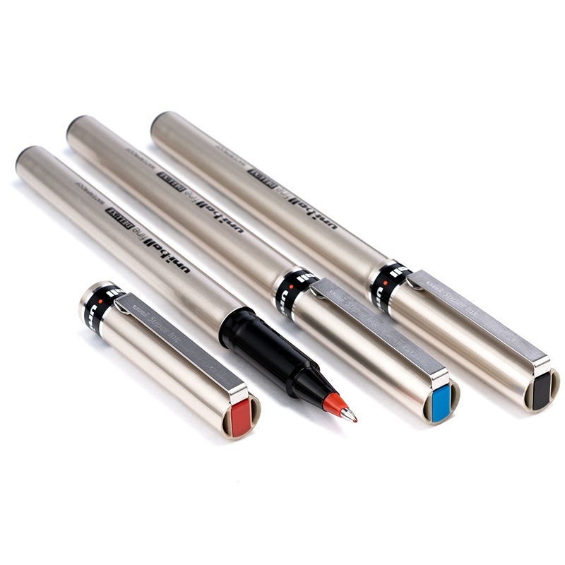三菱ユニボール UB150/UB170 ローラーボールペン  - Pentel Pen Energel のレビューと価格