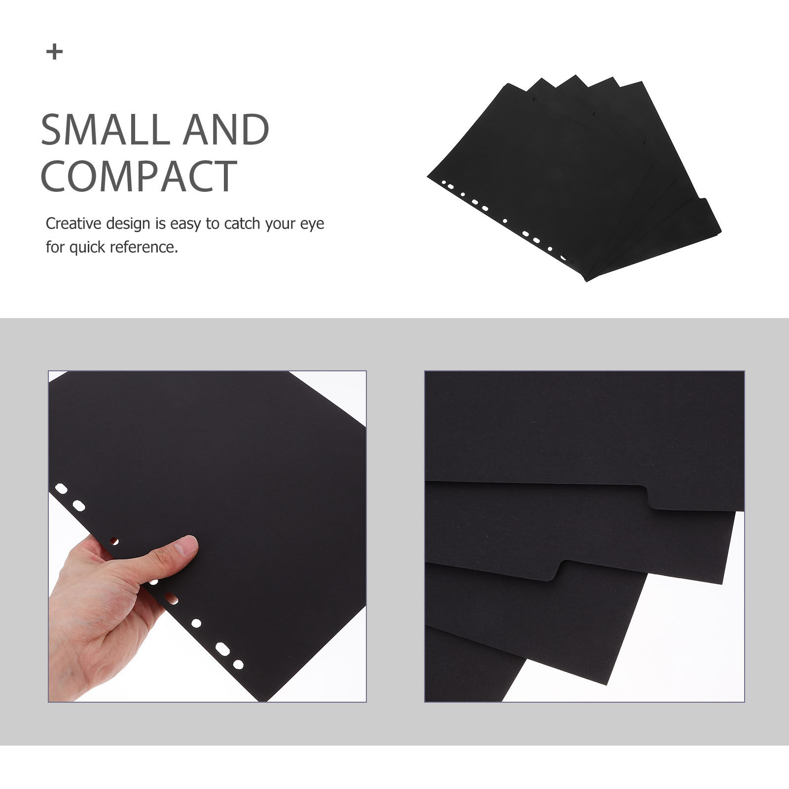 A4バインダーディバイダー5枚セット、リングバインダー用イン - Index Tab Divider のレビューと価格