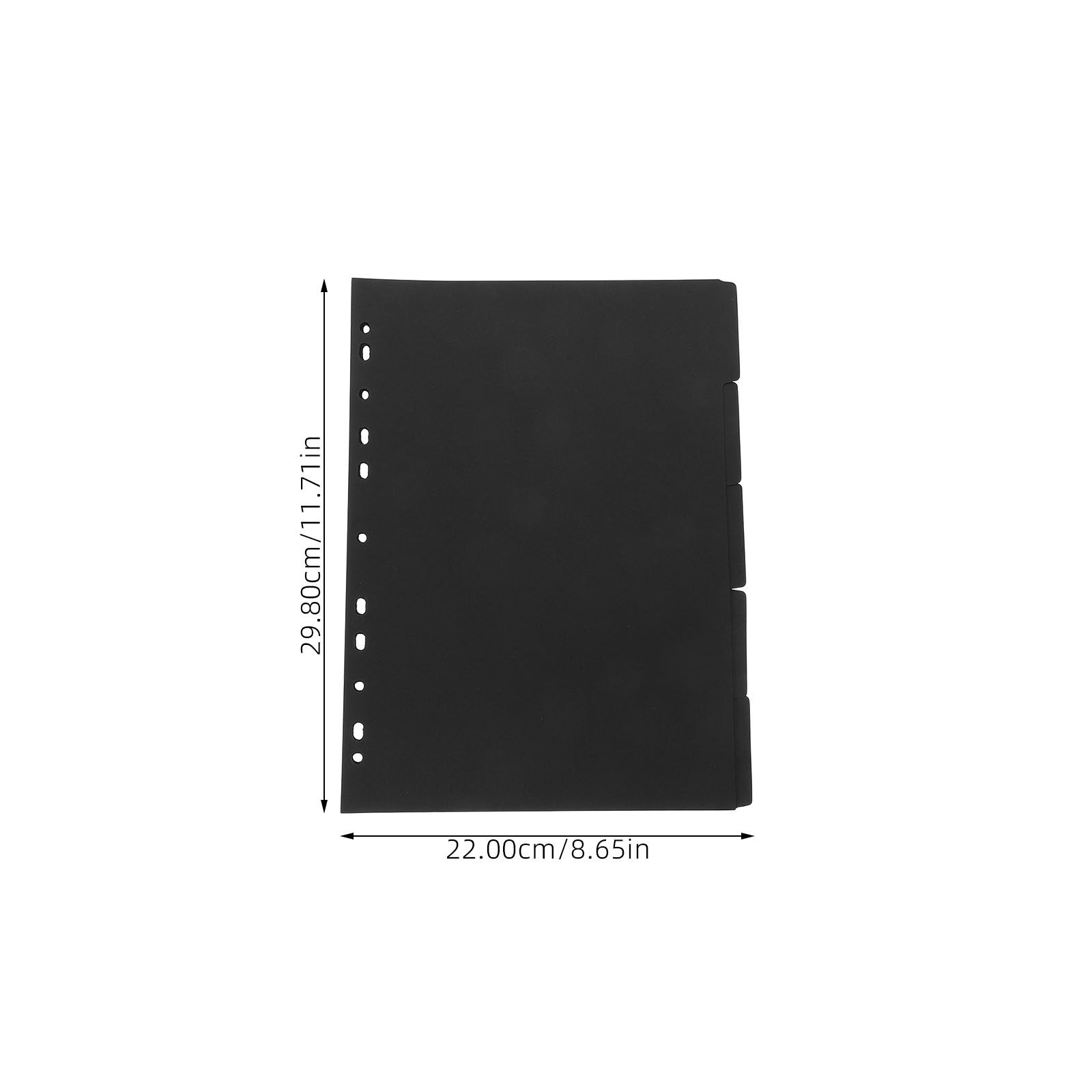 A4バインダーディバイダー5枚セット、リングバインダー用イン - Index Tab Divider のレビューと価格