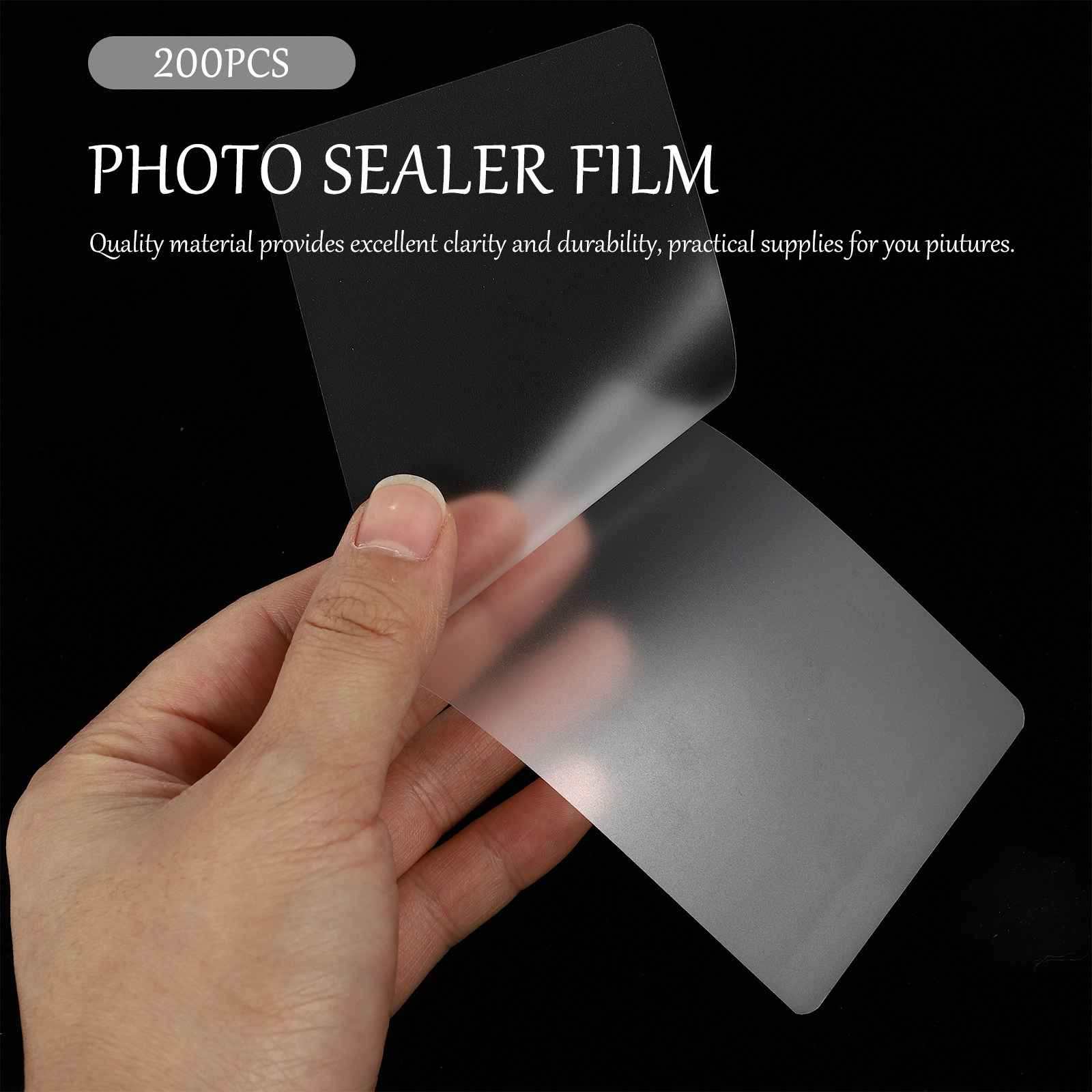 200 個ラミネートシート防水保護フィルム写真シーリング用品 - Document Laminator Pouch のレビューと価格