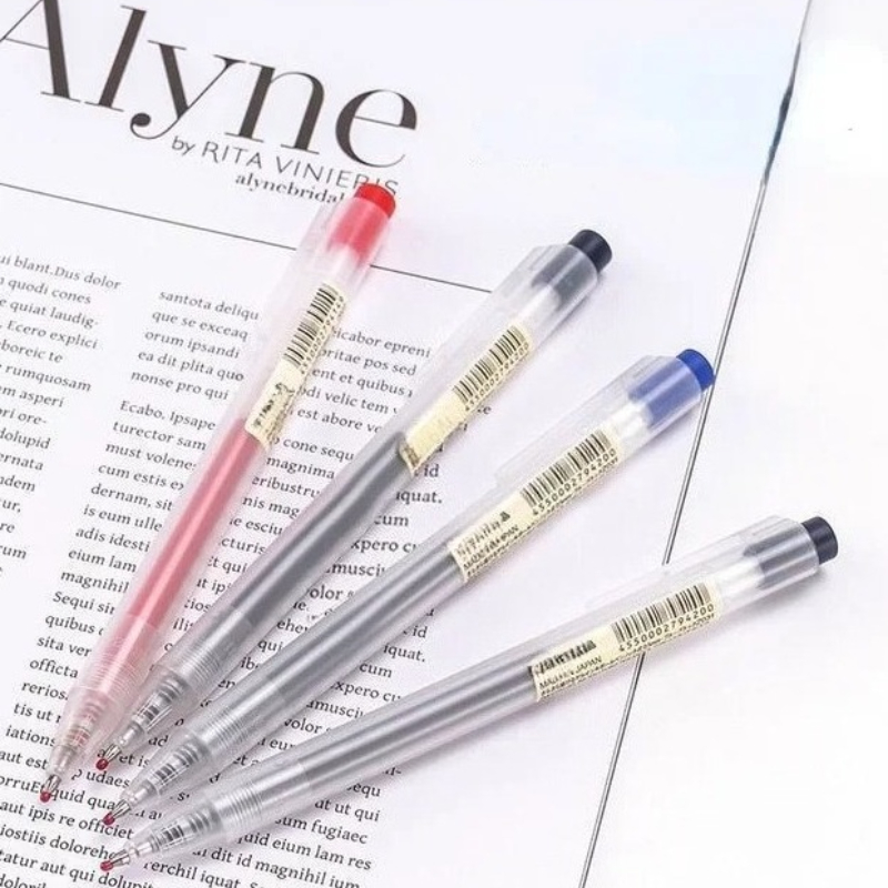 10本入りプレスペンリフィルと1本入りジェルペンMUJI風ジ - Muji Stationery Gel Pen のレビューと価格