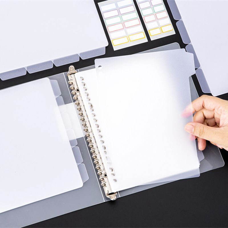 A4 A5 B5 バインダー用仕切り、ジェネラホールバインダ - Index Tab Divider のレビューと価格