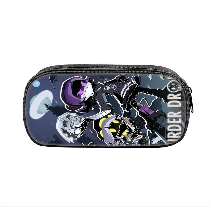 殺人ドローンアニメ周辺ペンボックスバッグ学生大容量学用品ジッ - Pencil Case Large のレビューと価格