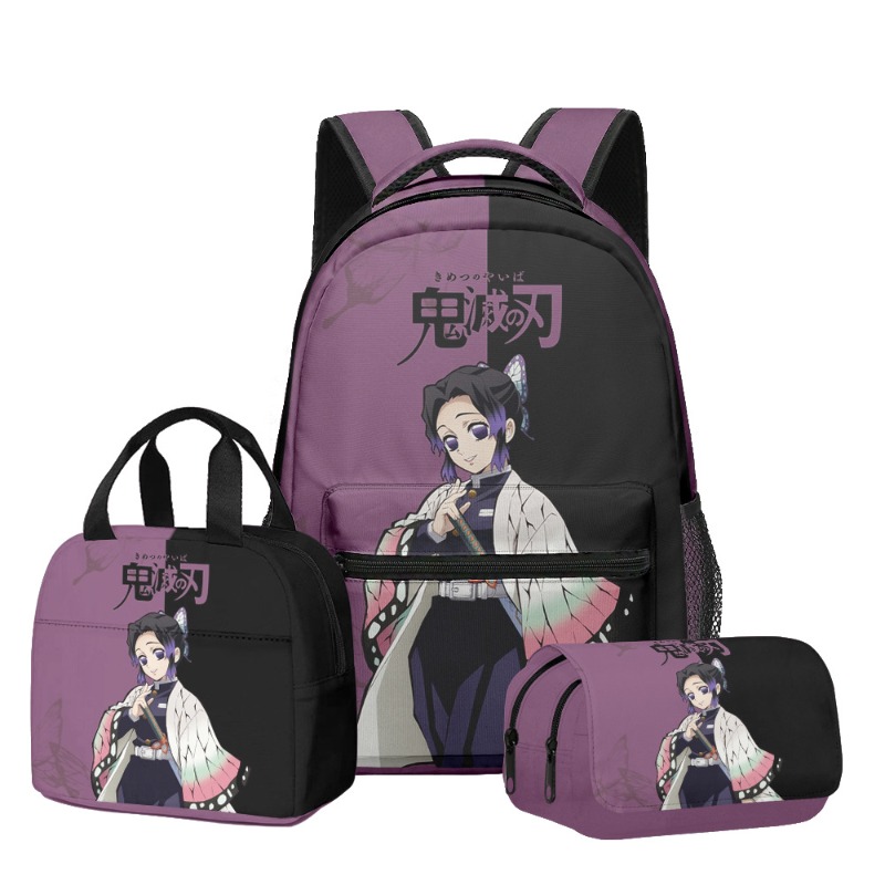 3点セット アニメ 鬼滅の刃 プリント リュックサック ペン - Pencil Case Large のレビューと価格
