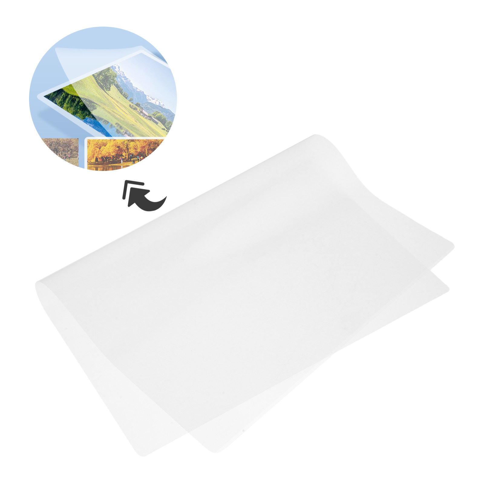 A4サーマルラミネートパウチ100枚 高透明ラミネートフィル - Document Laminator Pouch のレビューと価格