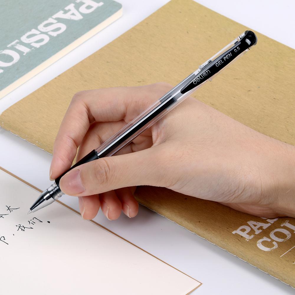 デリ 0.5 ミリメートル黒赤青インクゲルペン学生試験書き込 - Stationery Office And School Supply Stores のレビューと価格